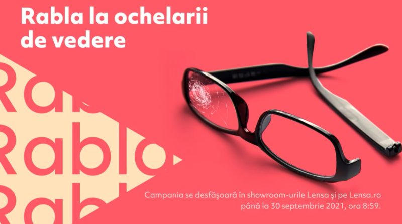 Rabla la ochelari de vedere Lensa