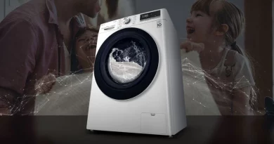 masina de spalat rufe cu uscator Slim LG