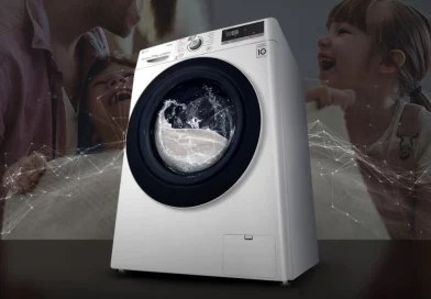 masina de spalat rufe cu uscator Slim LG