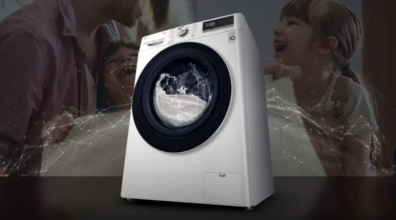 masina de spalat rufe cu uscator Slim LG