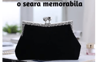 gentuta mica neagra tip clutch