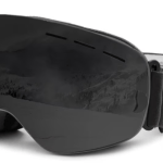 Sporturi de iarna cu accesorii potrivite – Ochelari de ski, Aloma, model SKI-06, negru mat Ochelari de ski Aloma negru mat