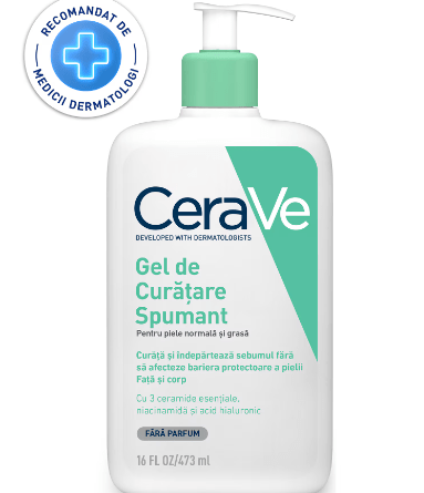 Gel de curatare CeraVe cu ceramide si niacinamida
