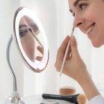 Oglinda de baie cu marire si iluminare LED