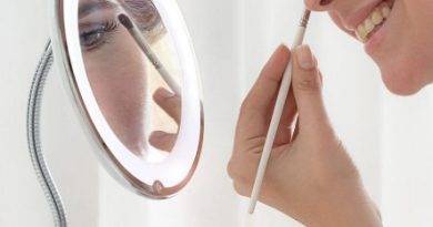 Oglinda de baie cu marire si iluminare LED